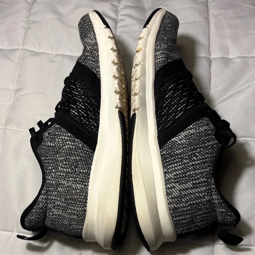 Reebok Print Lite Rush Black, Chalk, White Running Shoe - Picture 6 of 8